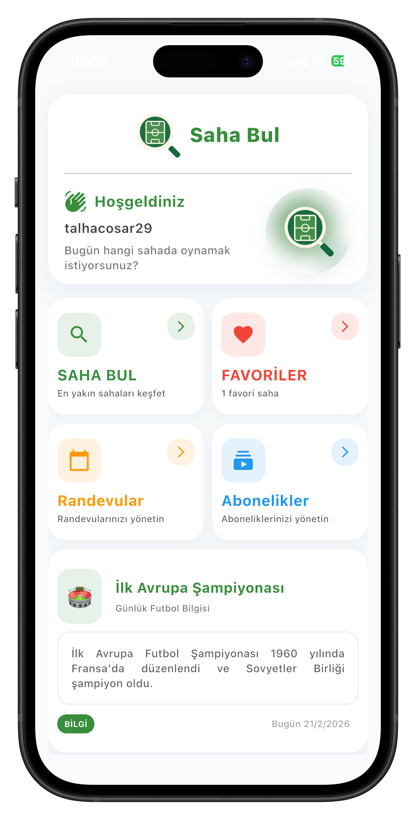 Saha Bul Mobil Uygulama